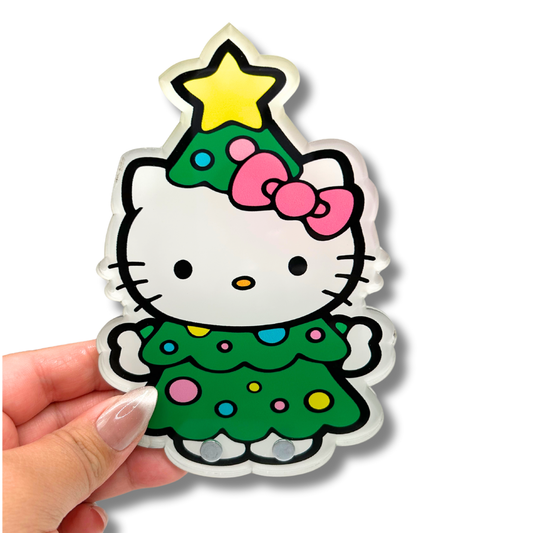 Hello Kitty Xmas Tree Tile