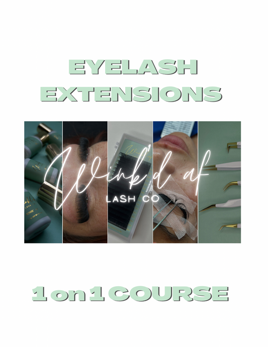 Eyelash Extensions 1 on 1 Course