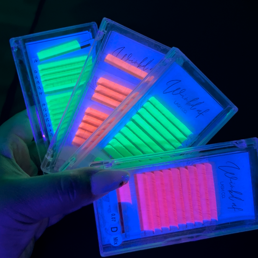 UV Colored Lashes