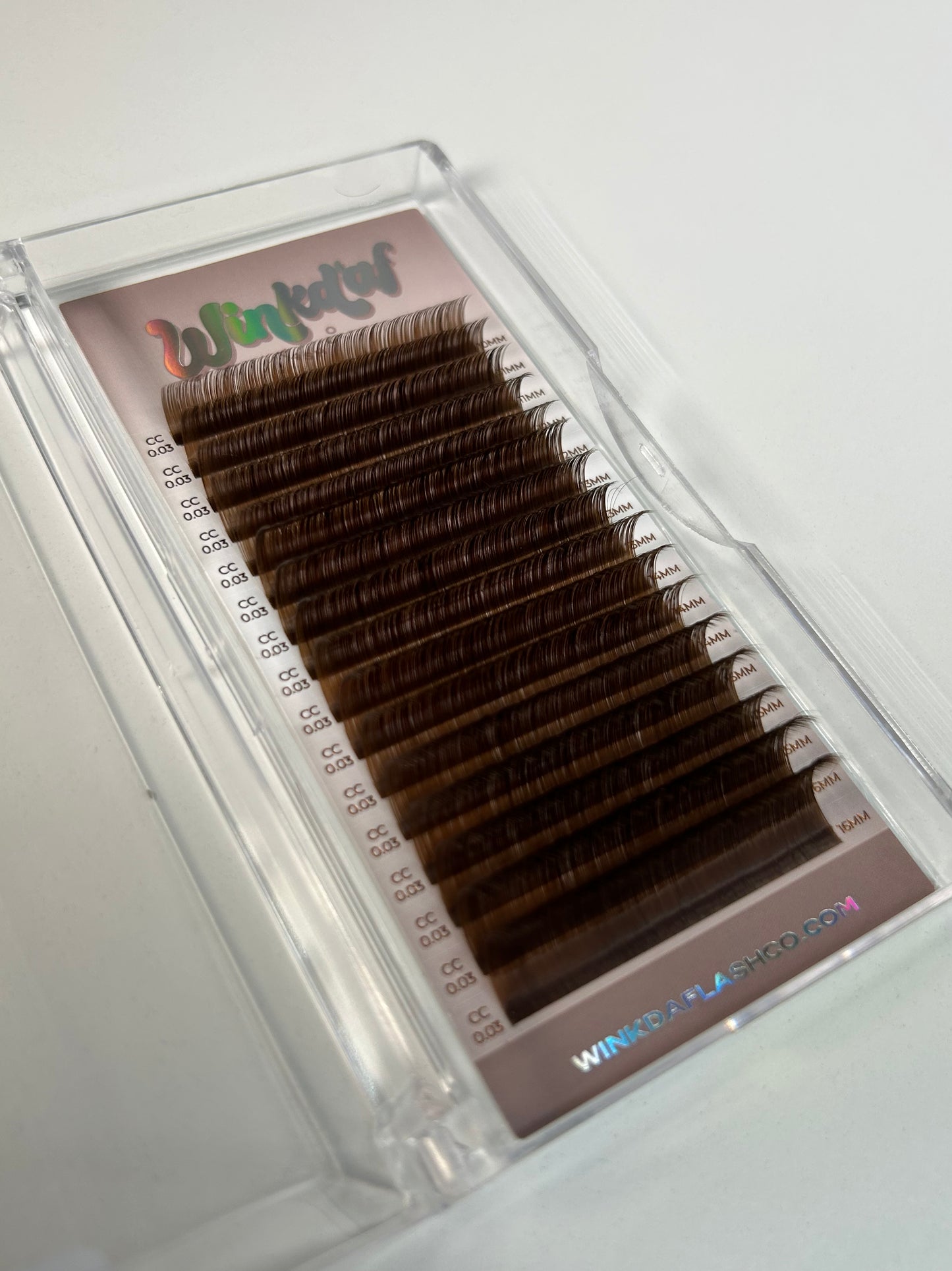 Brown Lashes Mixed Trays